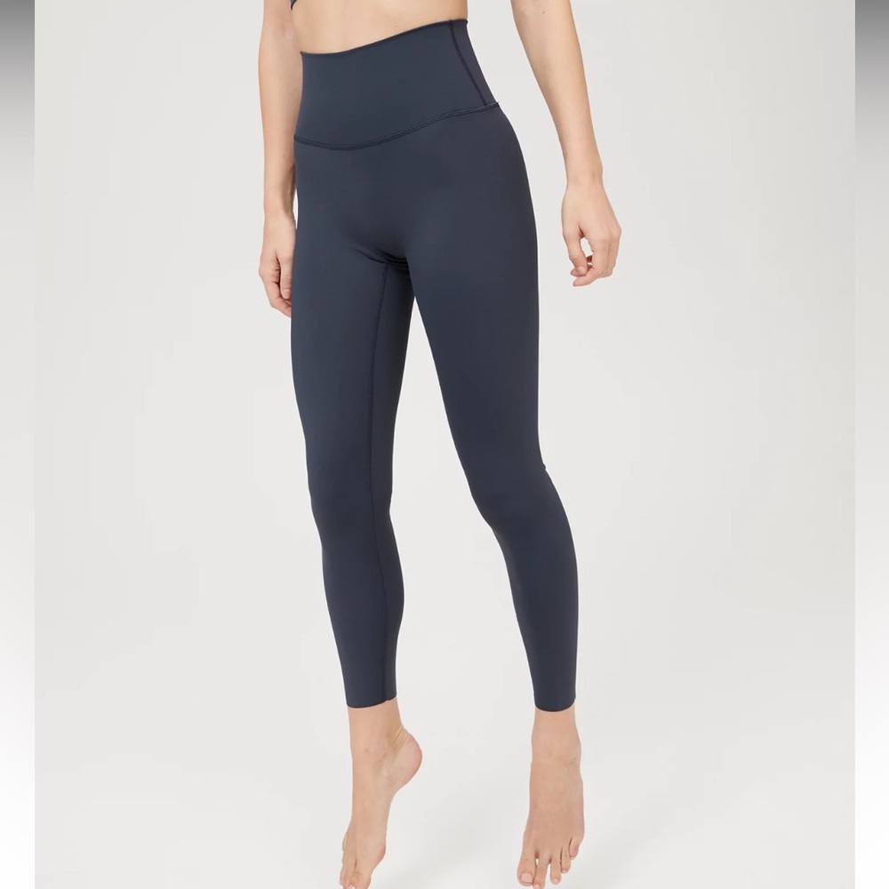 Aerie Offline Goals Seamless High Waisted Leggings Tights Black Size Small